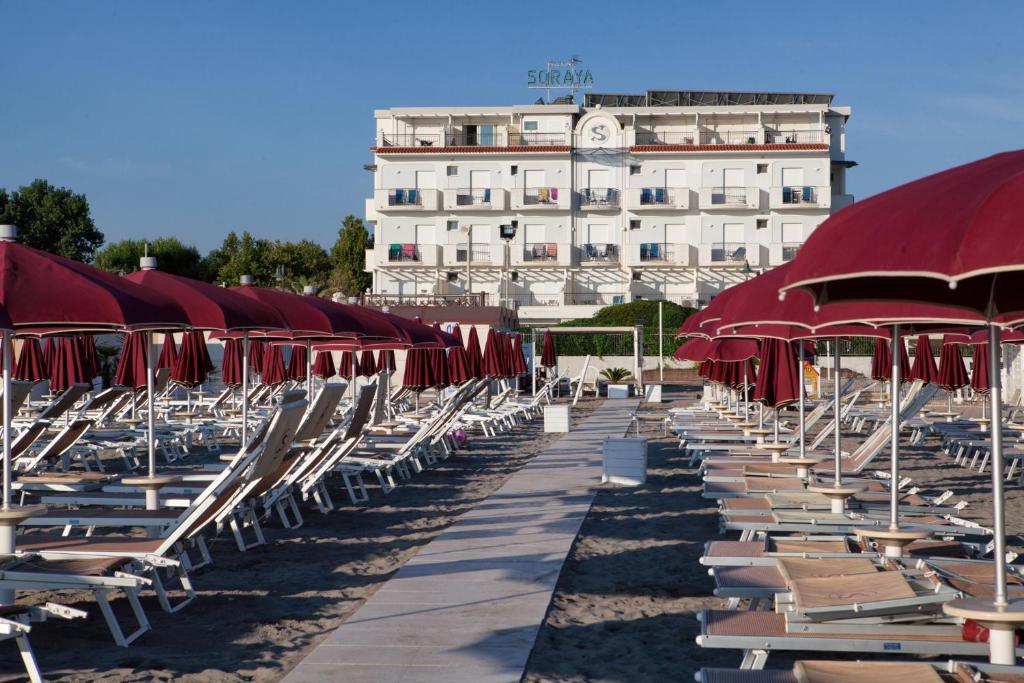 Spiaggia Privata Hotel Soraya Riccione